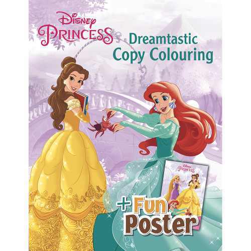 Scholars Hub Disney Princess Copy Colouring Part 2